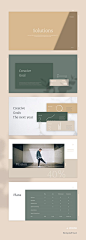 Simple solutions, GLORY Presentation PowerPoint Template #goal #creative #mission #service #plan #planning #market #map #partners #process #contact #vector #green #shadow #brightsome #ideas #icons #ppt #chart #table #business #report