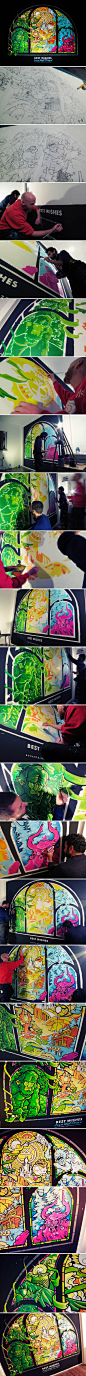 圣诞壁画 - by Wall Dizzy(荷兰) by 罐头 - UE设计平台-网页设计，设计交流，界面设计，酷站欣赏