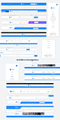 20个时尚高端简约多用途的Web-UI Kit导航栏设计模板