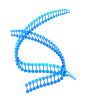 卡通生物基因DNA化妆品医疗化学分子