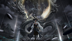 gFj196ZW采集到武侠插画