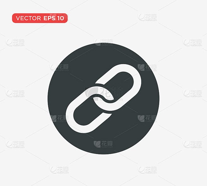 链接图标矢量插图设计编辑可调整大小EPS 10