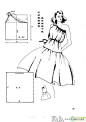 102款连衣裙裁剪图_花拾衣品_百度空间