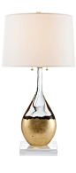 Modern gold table lamp | Luxury Lighting | Modern Lighting Ideas | Exclusive Design | For more inspirational ideas take a look at: www.bocadolobo.com: 