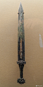 蟠螭纹剑
战国
山西博物院藏  #山西青铜博物馆# #每天一件青铜器#