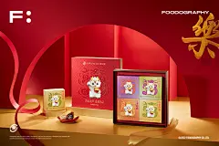燕之屋 年货节 kv 礼盒 创意摄影 静物摄影 龙年 食摄集 foodography 产品摄影