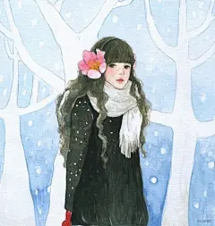 来自韩国插画家 Limhee的一组清新插画作品欣赏 - 插画图片_插画师_插画壁纸_场景插画_yidodo.net - 意兜兜