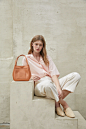 [W CONCEPT] : [So Cially 소셜리] Mini card bucket bag - Caramel