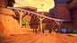 Brawl Star : no time to explain, concepts, Sylvain Sarrailh : Environment concepts I made for the short clip "Brawl Star : no time to explain" by the animation studio Golden Wolf.<br/>You can discover the result here : <a class="te