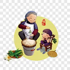 端午节 节日装饰 卡通人物节日元素PNG图片➤来自 PNG搜索网 pngss.com 免费免扣png素材下载！