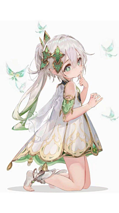 小花生工作室采集到可爱少女萝莉素材