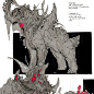 Path of Fire- Mounts, Carlyn Lim : More mounts explorations. With some of these i was thinking they were more naturalistic, like ambient creatures you could capture (with the right bait/food) to ride on. Players could see some running in a herd, others as