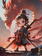 山海经108异兽｜烛九阴IP形象设计 - 小红书