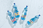 VICHY water beverages : The task was to create package design and names for new carbonated Vichy Fresh drinks. The goal was to distinguish new products from the current Vichy Fresh range in LT, LV and EE markets. After evaluating the Vichy Fresh product r