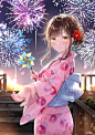 和服少女   动漫