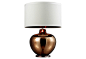 Nene Table Lamp, Golden Bronze