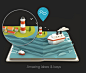 AirPano Travel Book Illustration