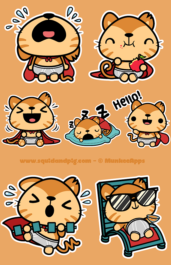 Supergato Stickers f...