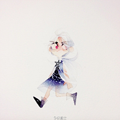 小犀牛君采集到水彩
