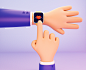3d illustration by sophie tsankashvili on Dribbble