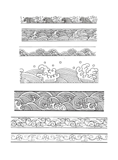 向木木采集到花纹