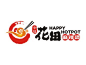 幸福花田麻辣烫 （Happy Hotpot）LOGO设计