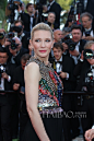 凯特·布兰切特 (Cate Blanchett) 亮相2014年戛纳电影节《How to Train Your Dragon 2》首映式