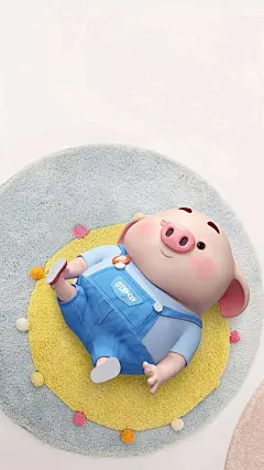 给大家推荐一波超萌的小猪手机壁纸