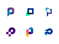 Unused marks that didn't made the cut ~ from the archives.      Interested in using one of these for your own business,  feel free to contact me via: info@jeroenvaneerden.nl