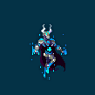 DUELYST character preview: Abjudicator (animated by Nate Kling)
