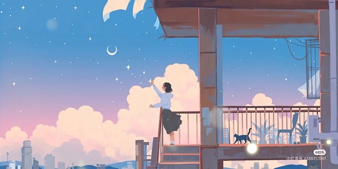 宗介老师的插画 小红书