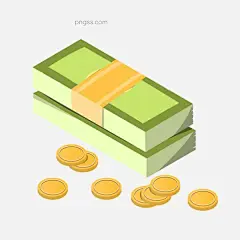 手绘金融钱币插画图片大小2500x2500px 图片尺寸600.43 KB 来自PNG搜索网 pngss.com 免费免扣png素材下载！金币#金钱#金融#金色的硬币#卡通插画#绿色的钞票#钱币#手绘插画#一摞摞钞票#纸币#装饰图案#