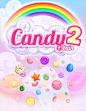 Candy Rain : Match3 "Candy rain" game art