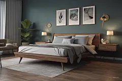 AI绘画_Prompts_Vitaliy_Lytvyn_midcentury_bedroom_s_750_0587789e-57ec-40f6-becc-8fc8f2f268ec_xpanx.com