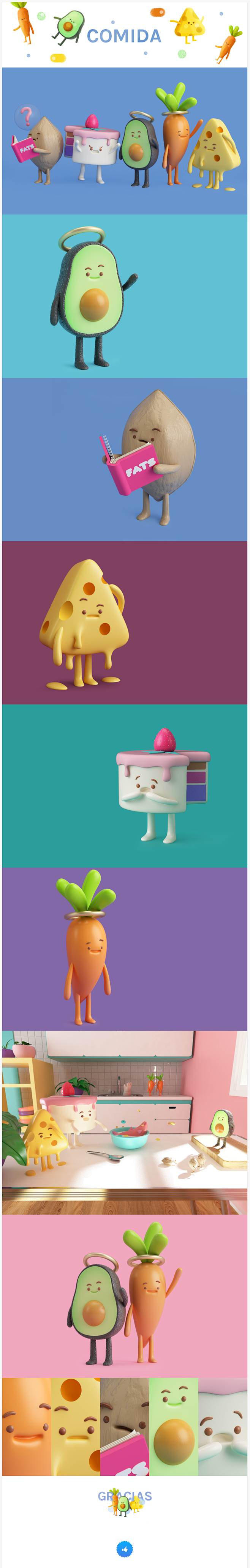 COMIDA A on Behance,...