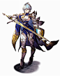 Lavies Character Art from War of the Visions: Final Fantasy Brave Exvius
