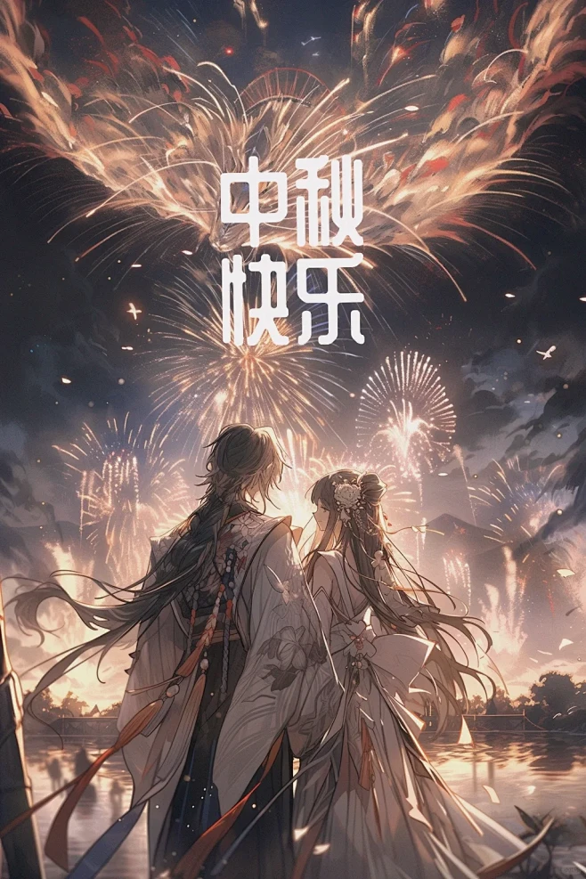 花好月圆，这个中秋，月下，我，与你（发糖...