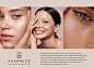 Corporate identity, naming and website for cosmetics