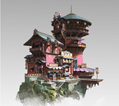 画画的无名君采集到建筑