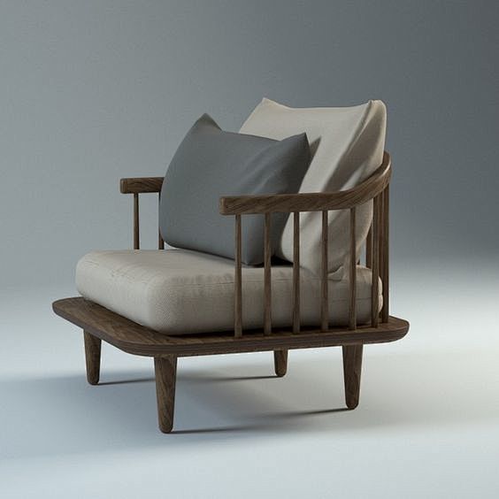 3d fly lounge chair ...