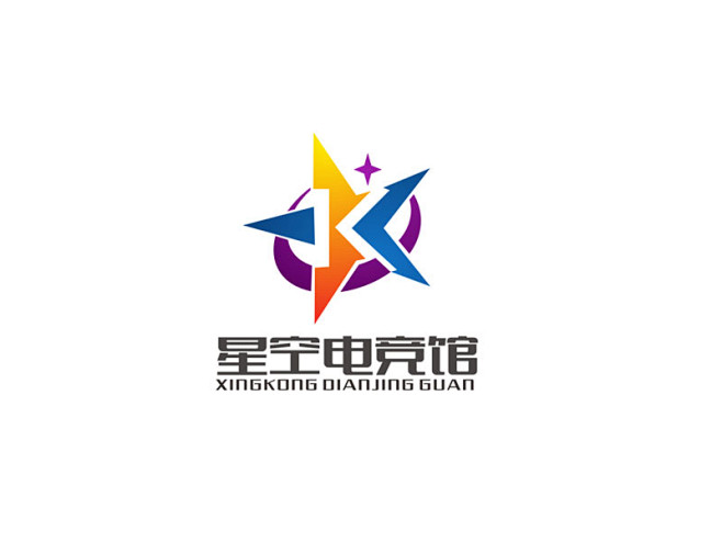 郭庆忠的星空电竞馆LOGO设计