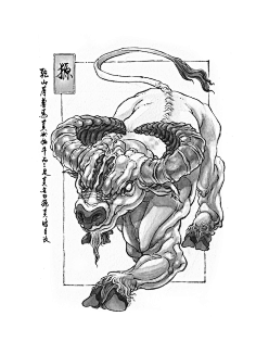 特处士，青牛精，牛魔王-花瓣网|陪你做生活的设计师 | 牛魔王