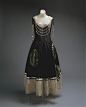 House of Lanvin 
(French, founded 1889)
Designer: Jeanne Lanvin (French, 1867–1946)
Date: spring/summer 1924
Culture: French
Medium: silk, metallic thread, glass
Dimensions: Length: 54 in. (137.2 cm)
Credit Line: Gift of Mrs. Albert Spalding, 1962
Accessi