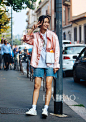 超模弗莱娅-贝阿·埃里克森 (Freja Beha Erichsen) 2019春夏米兰时装周秀场外街拍