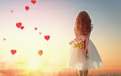 浪漫爱情摄影桌面壁纸 