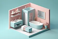 3DMax3D室内设计装修透视图模型