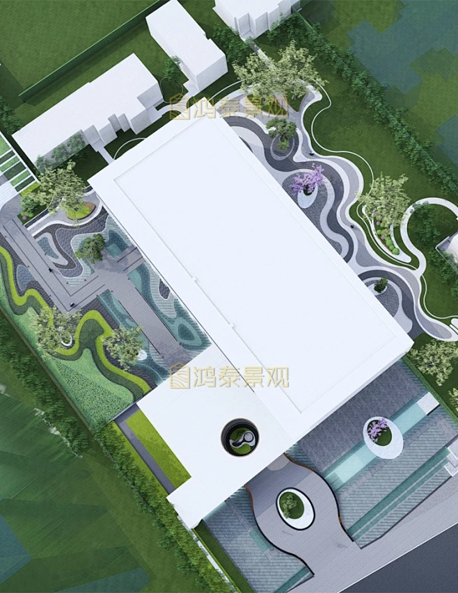 售楼部景观方案su模型展示范区景观设计lumion8场景参数特效果图-淘宝网-花瓣网