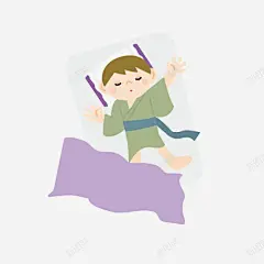 人物高清素材 人物 动漫 卡通 男孩 睡觉 免抠png 设计图片 免费下载