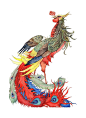 中国风美丽凤凰素材