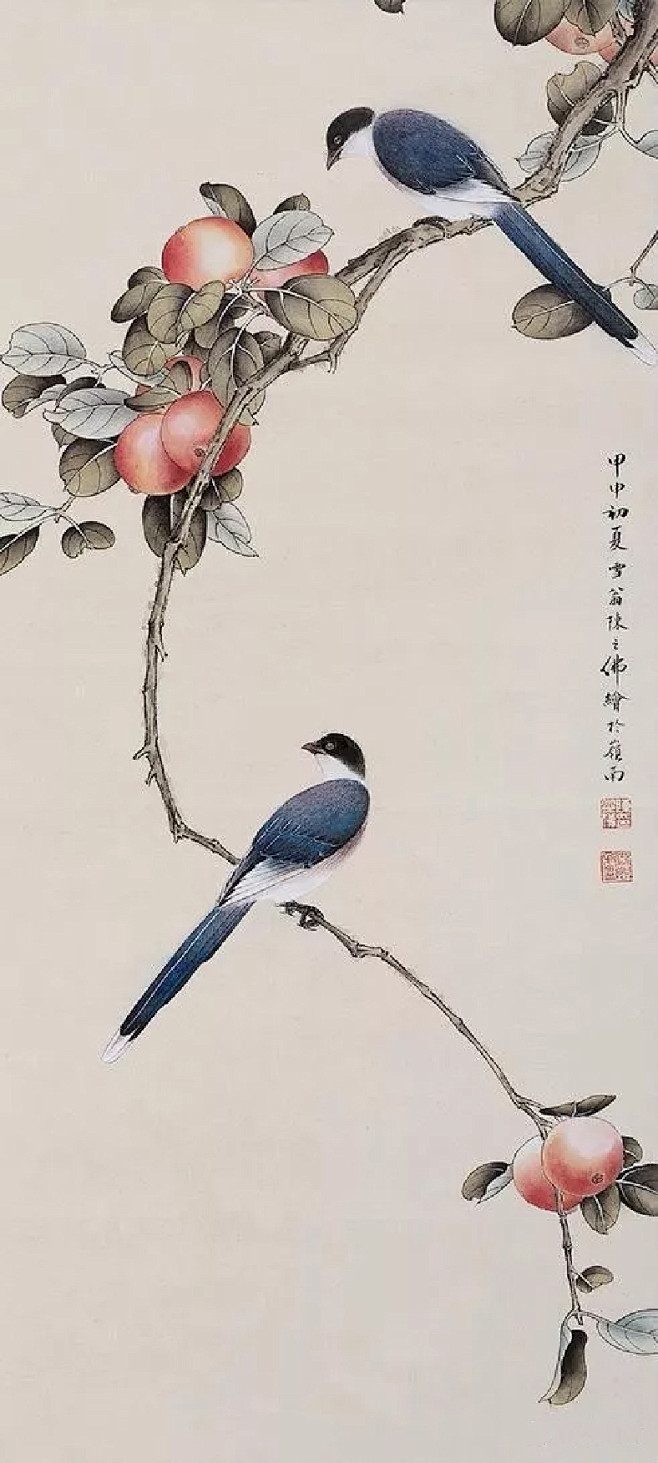 陈之佛花鸟画